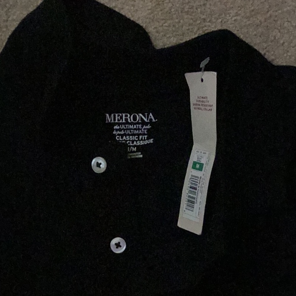 Merona mens tshirt in black medium